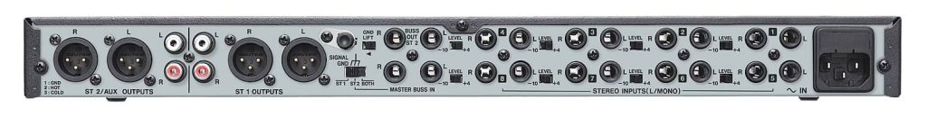 LM-8 ST- mikser fonii Tascam z procesorem efektów