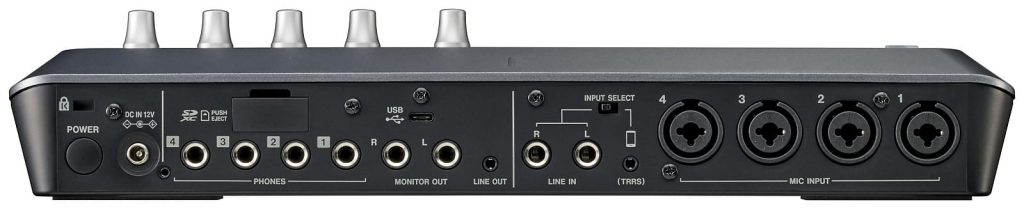 Tascam MIXCAST 4 - Podcast Mixer/MTR/USB Interfejs audio