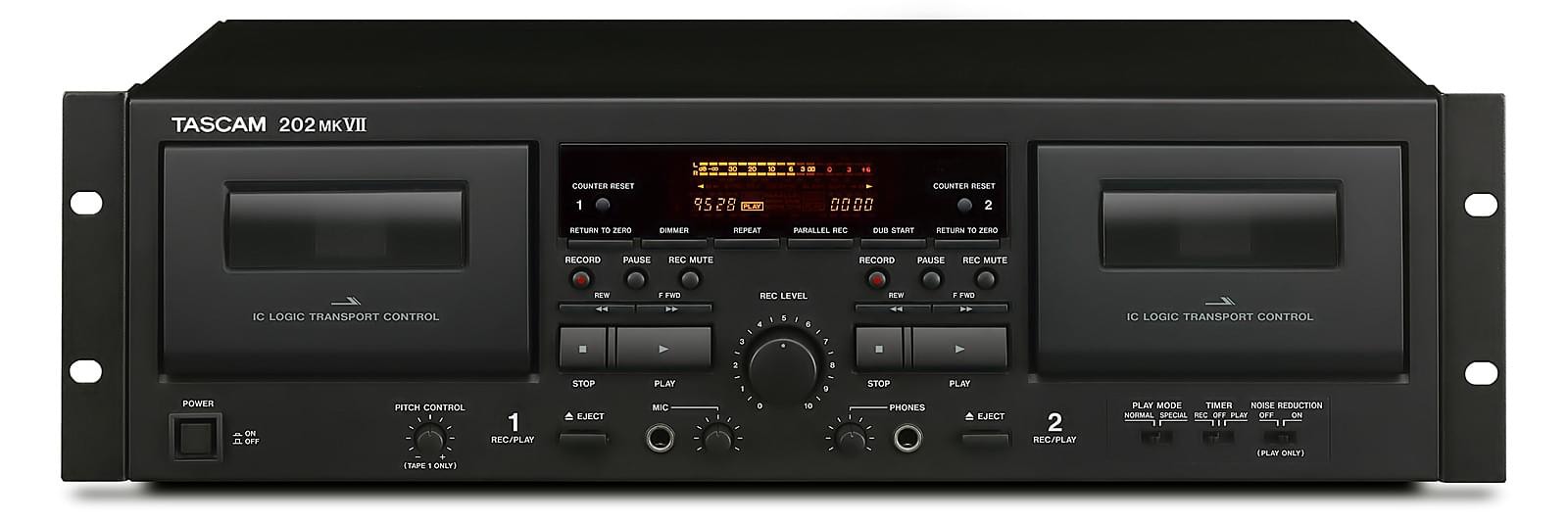 Tascam 202 MK7 - magnetofon kasetowy 2-kasetowy