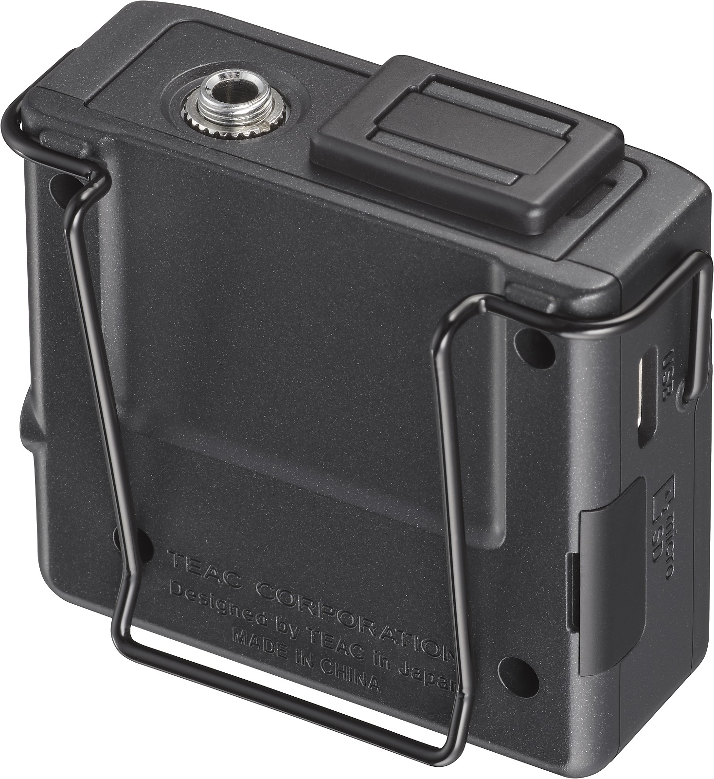 DR-10L PRO - cyfrowy rejestrator Tascam typu "body-pack" z mikrofonem lavalier (czarny), Technolo...