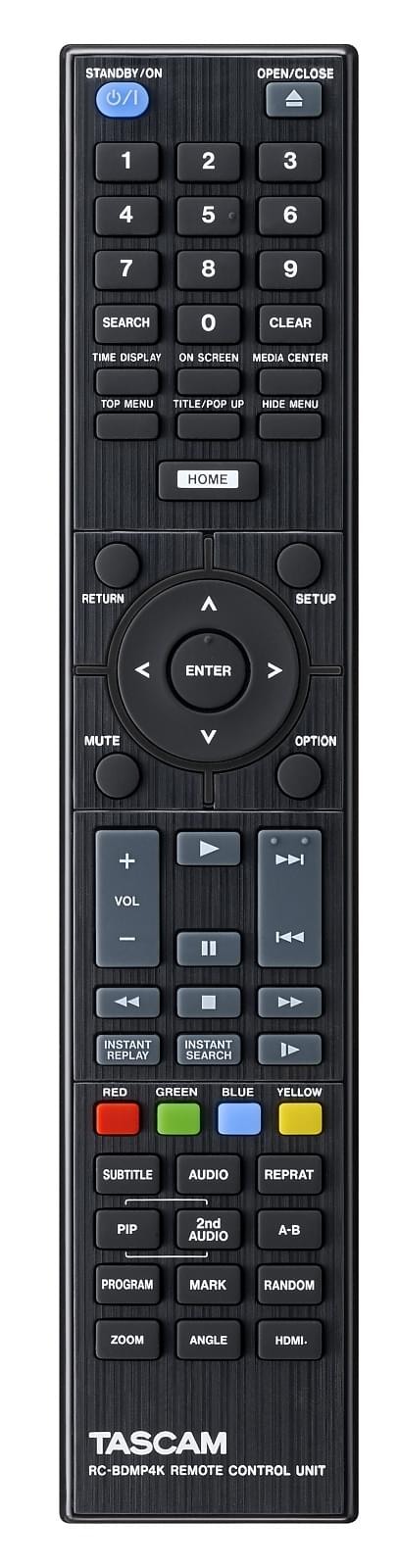 Tascam BD-MP4K - profesjonalny odtwarzacz multimedialny/Blu-Ray 4K/UHD w trasę i do instalacji