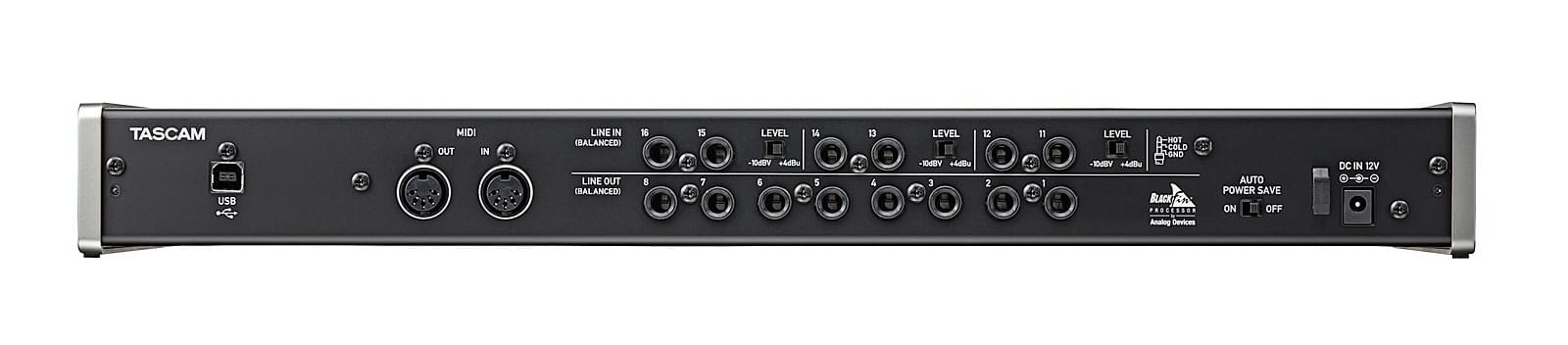 US-16x08 - USB audio interface 16-in / 8-aut TASCAM