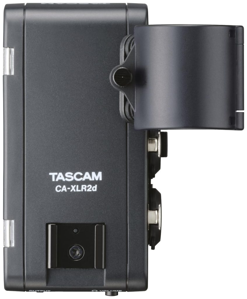 Tascam CA-XLR2D-AN - adapter mikrofonowy XLR do aparatów bezlusterkowych z wejściem analogowym