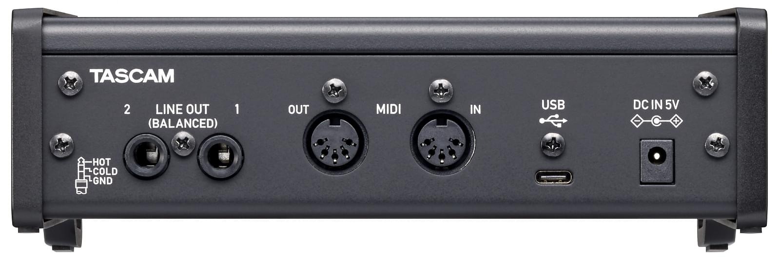 Tascam US-2x2 HR - Interfejs USB Audio, 2 wejścia, 2 wyjścia (oprogramowanie Cubase LE + Sample Tank)