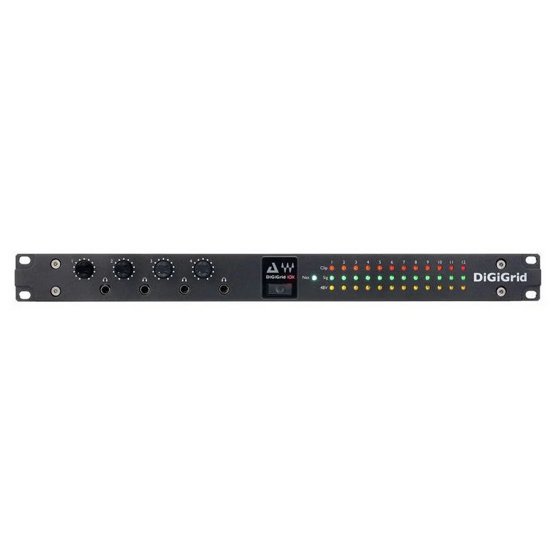 X-DG-IOX - DiGiGrid Studio Networked Audio Interface 12/6/4
