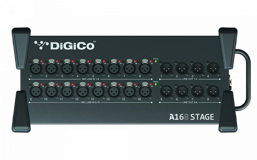 X-A-168 - Mobilny stagebox 16/8 DiGiCo A3232