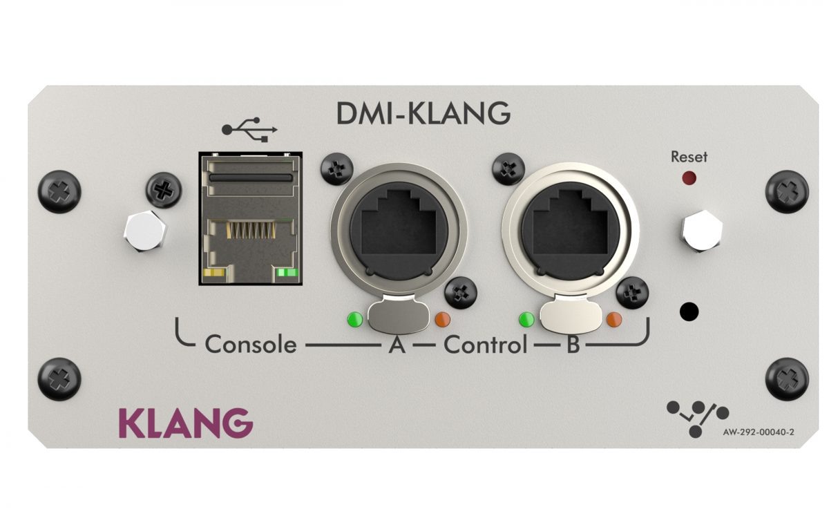 DiGiCo MOD-DMI-KLANG - karta umozliwiająca obsługe mikserów odsłuchowych immersive KLANG