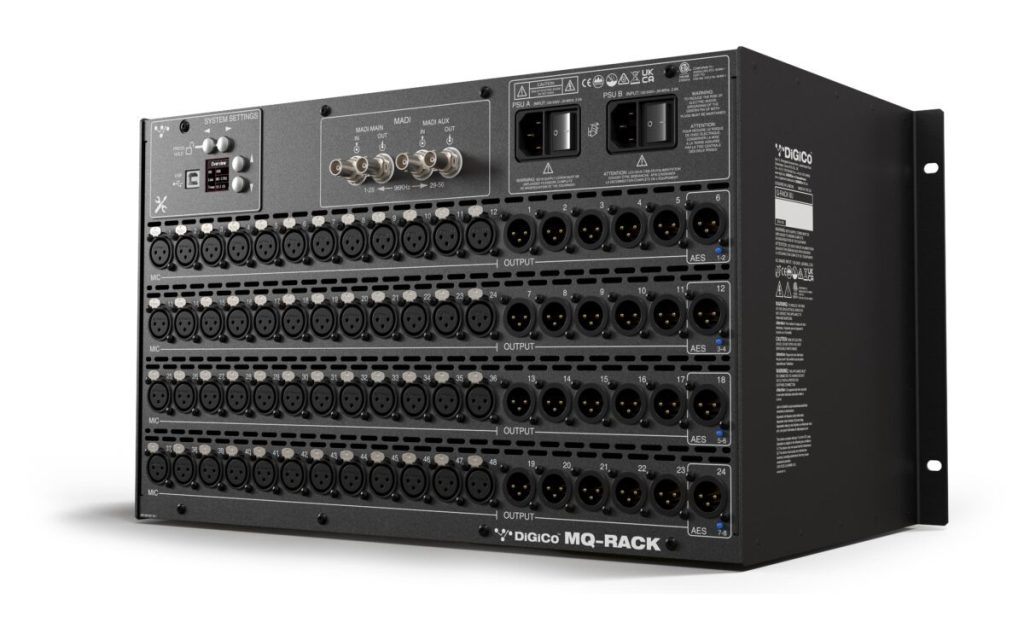 X-MQ-RACK - Cyfrowy stagerack DiGiCo MADI
