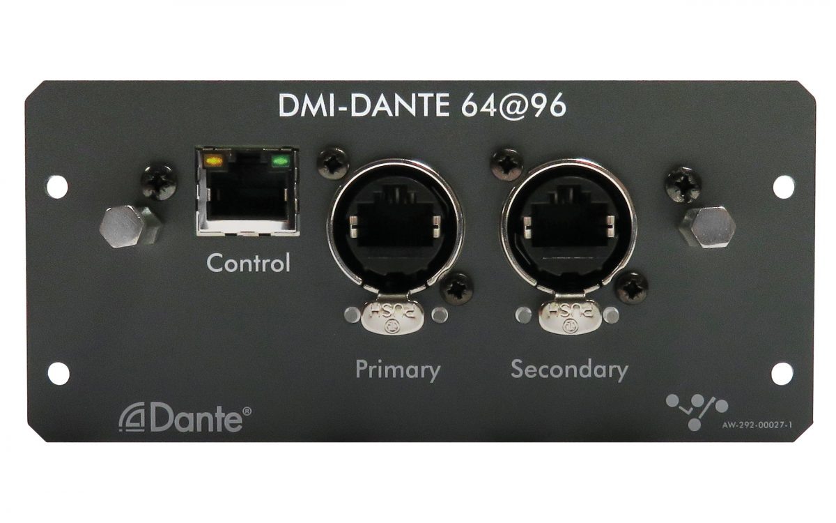 DiGiCo MOD-DMI-DANTE2 - Karta DMI - Dante 64@96 SRC I/O card