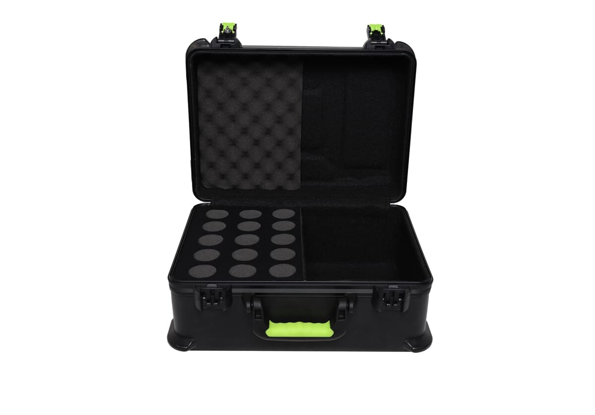 Shure SH-MICCASE15 - Plastic Case with Latches (15) Mics