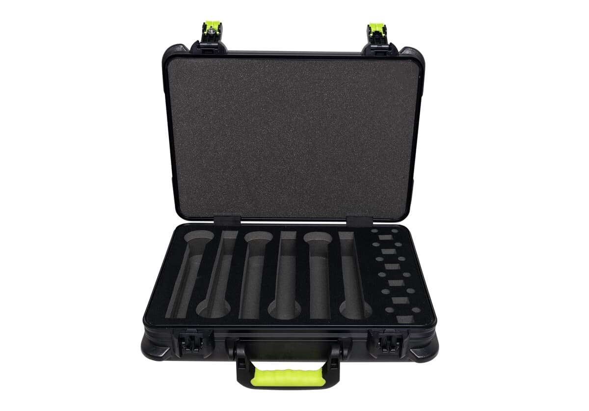 Shure SH-MICCASEW06 - Plastic Case with to Hold (6) W Mics