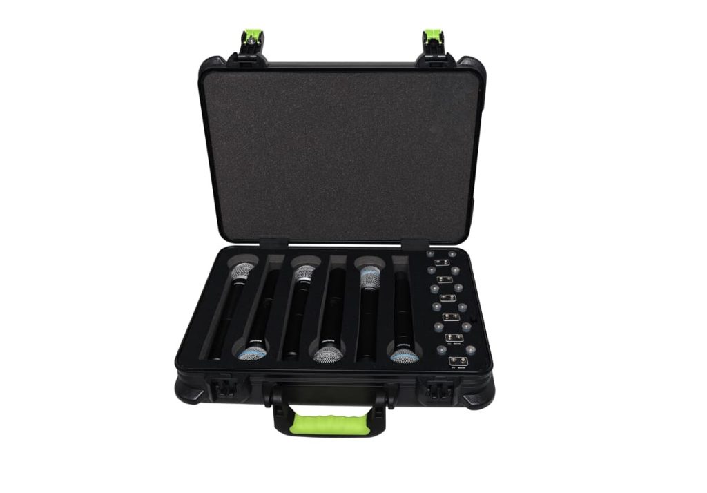 Shure SH-MICCASEW06 - Plastic Case with to Hold (6) W Mics