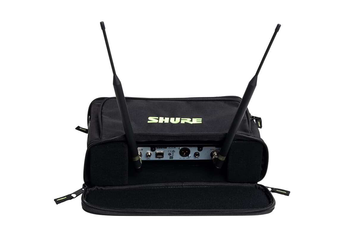 Shure SH-WSYS-BAG - Wireless System Carry Bag in which the System can function in the Bag