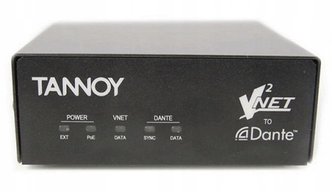 Vnet 2 / Dante Bridge - interface - dante Tannoy