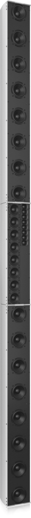Tannoy QFLEX 32LS-WP Digitally Steerable Powered Column Array Loudspeaker with 32 Independently Controlled Drivers, Integrated DSP and BeamEngine GUI Control for Life Safety Installation Applications (Weather Pr