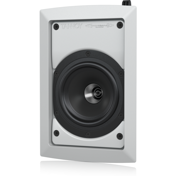 Tannoy iW 4DC-WH Podwójny, koncentryczny, 2-drożny głośnik wewnątrzścienny 4" do zastosowań instalacyjnych (biały)