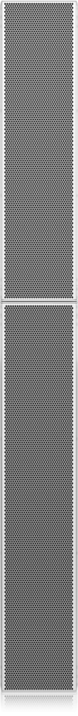 Tannoy QFLEX 24-WP Digitally Steerable Powered Column Array Loudspeaker with 24 Independently Controlled Drivers, Integrated DSP and BeamEngine GUI Control for Installation Applications (Weather Protected)