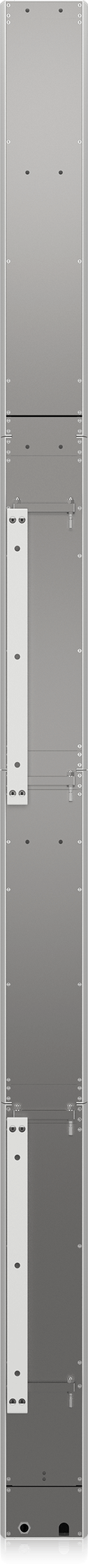 Tannoy QFLEX 48 Digitally Steerable Powered Column Array Loudspeaker with 48 Independently Controlled Drivers, Integrated DSP and BeamEngine GUI Control for Installation Applications