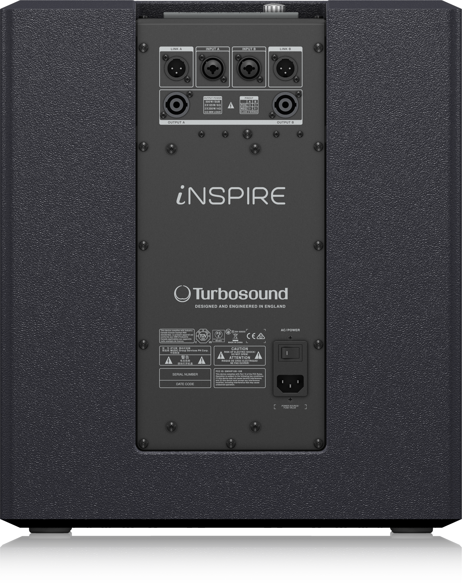 Turbosound iP12B Subwoofer aktywny 12"
