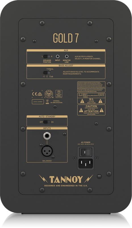 Tannoy GOLD 7 Monitor bliskiego pola 6,5" 300W