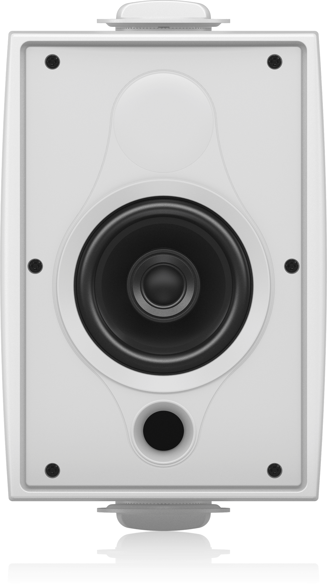 Tannoy DVS 4T-WH 4" Coaxial Surface-Mount Loudspeaker with Transformer for Installation Applications (White)