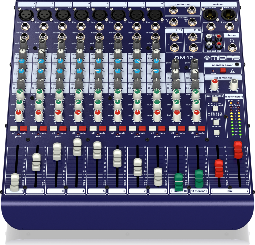 Midas DM12 Mikser audio DDA