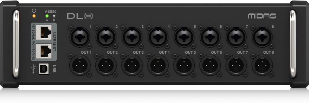 Midas DL8 Stagebox cyfrowy 8 we/8 wy