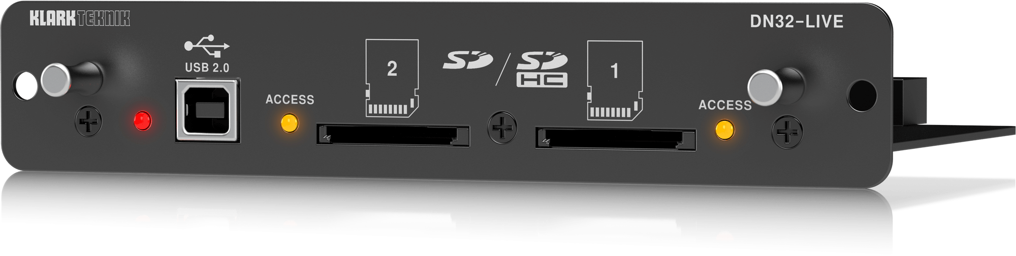 Klark Teknik DN32-LIVE Karta rozszerzenia SD/SD i USB 2.0 do serii M