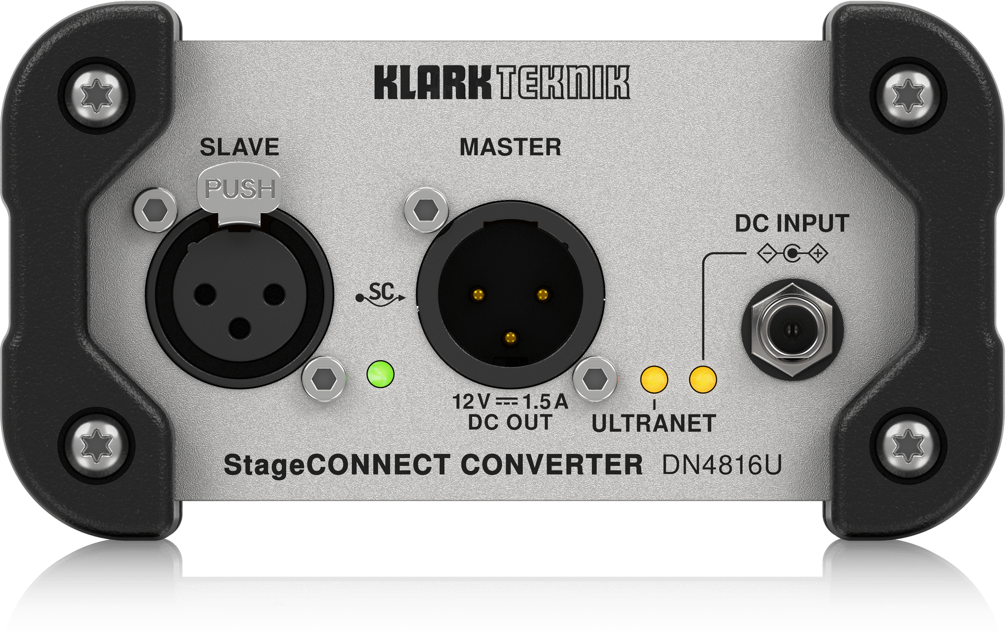 Klark Teknik DN4816U Interfejs StageConnect 16 kanałów Ultranet i USB I/O