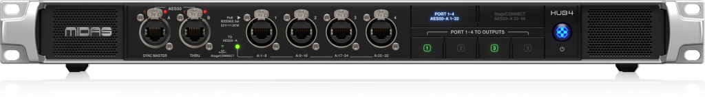 Midas HUB4 HUB system monitorowania DP48