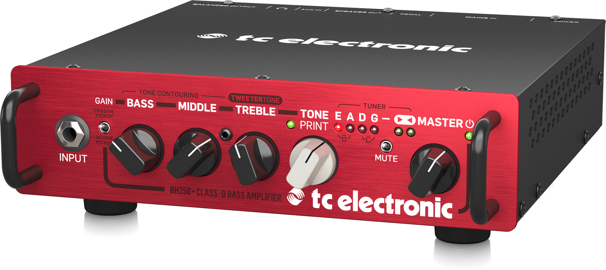 TC Electronic BH250 Wzmacniacz basowy 250W typu micro head