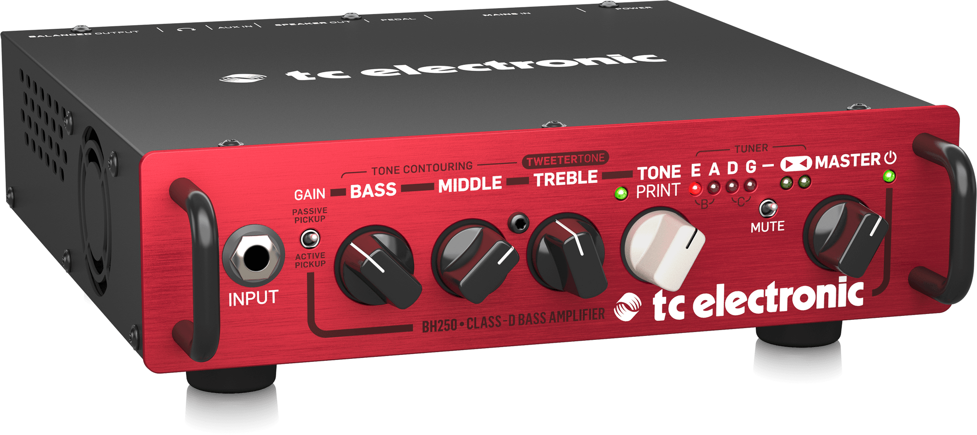 TC Electronic BH250 Wzmacniacz basowy 250W typu micro head
