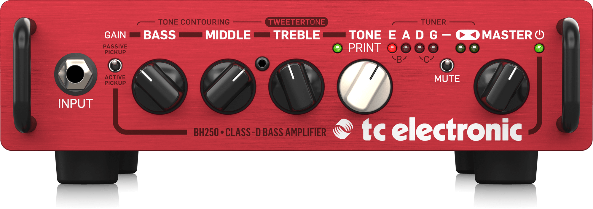 TC Electronic BH250 Wzmacniacz basowy 250W typu micro head