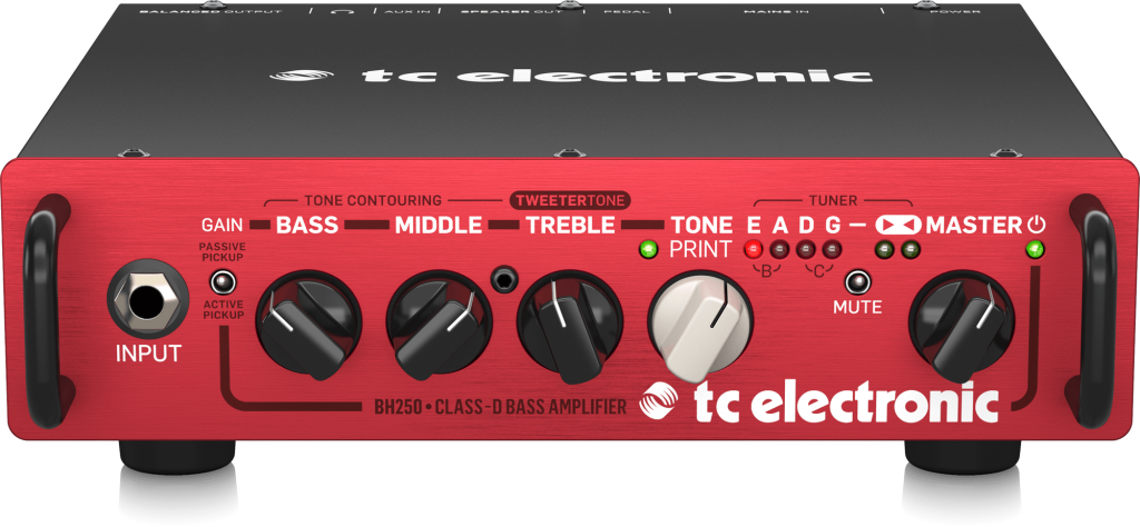 TC Electronic BH250 Wzmacniacz basowy 250W typu micro head