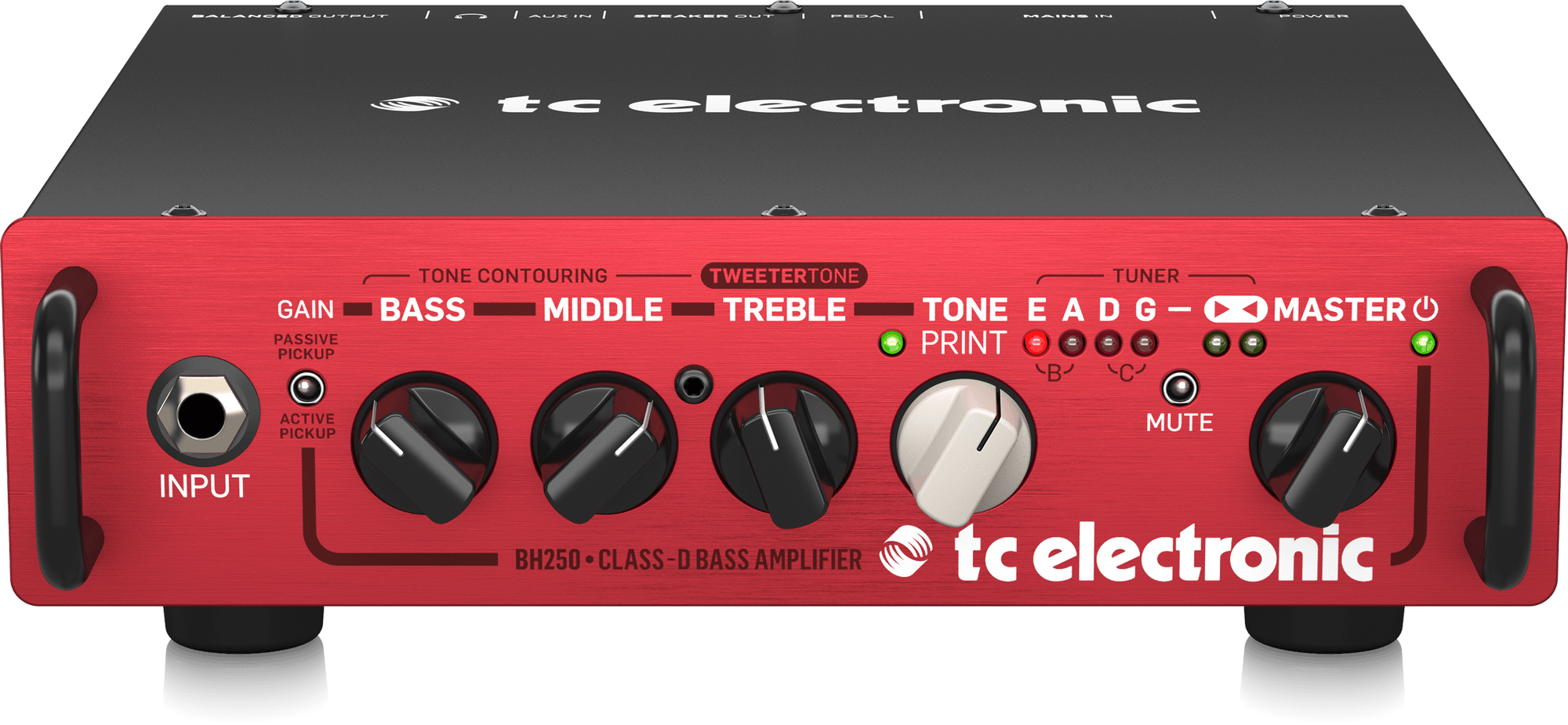 TC Electronic BH250 Wzmacniacz basowy 250W typu micro head