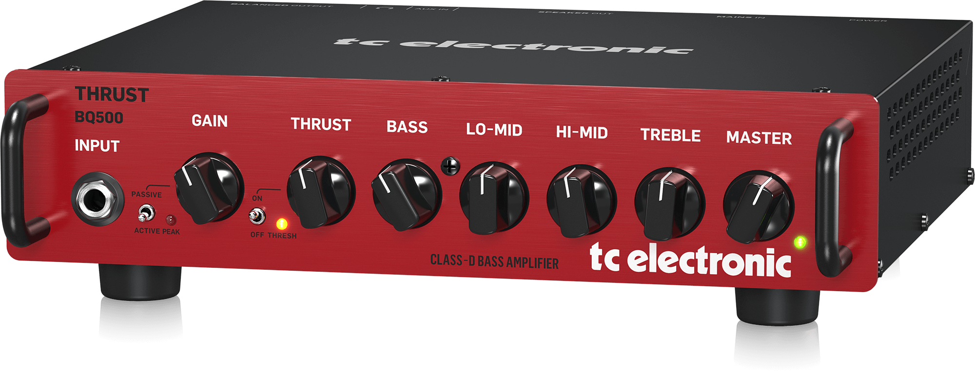 TC Electronic BQ500 Wzmacniacz basowy 500W typu micro head