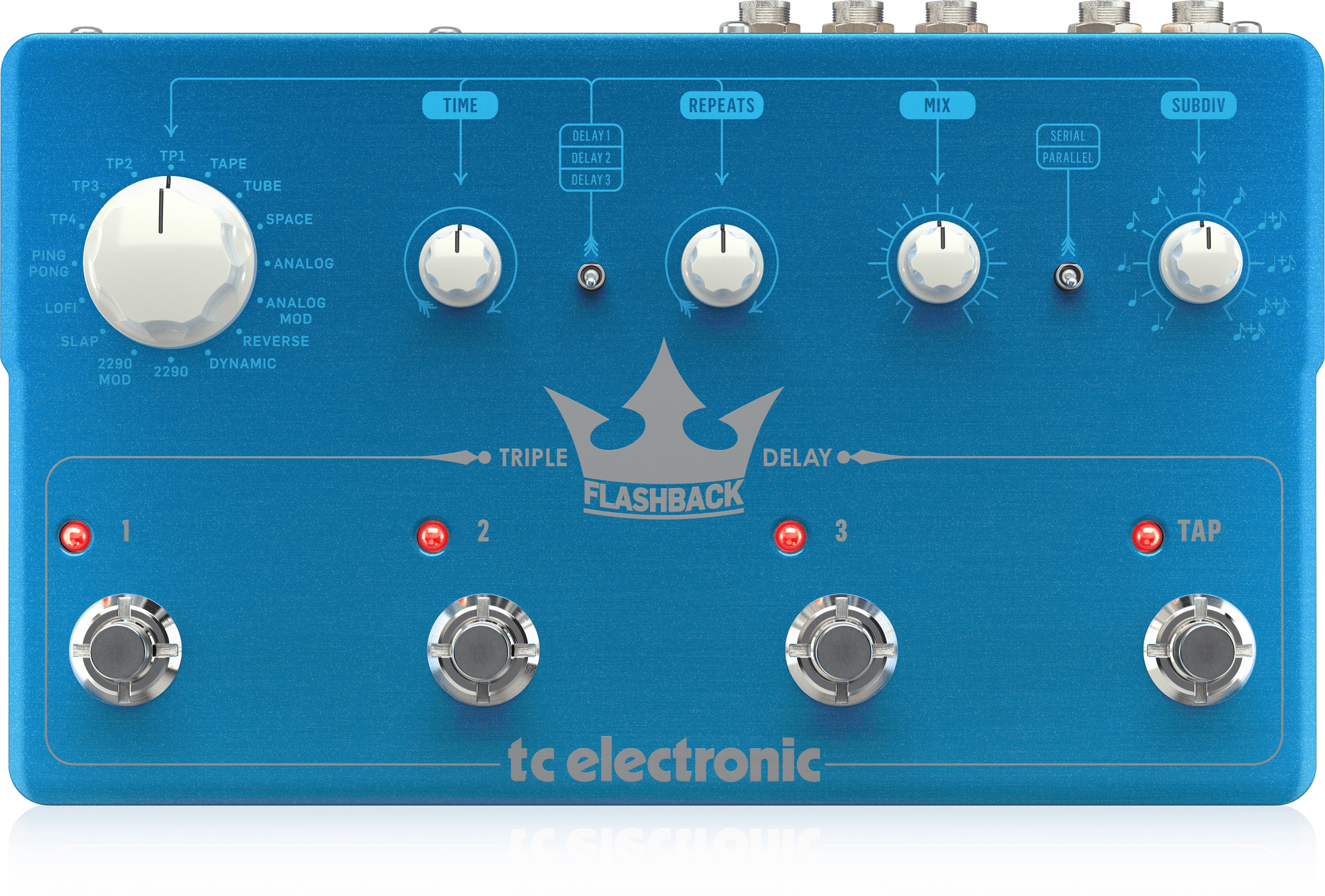 TC Electronic Flashback Triple Delay Efekt typu delay