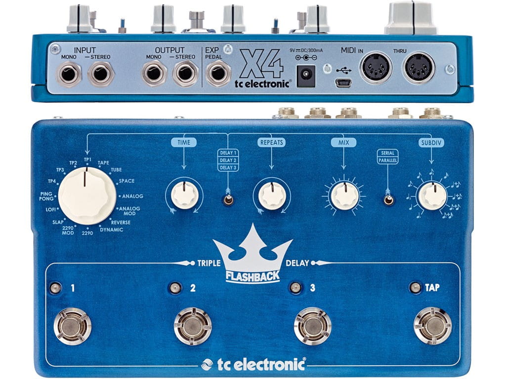 TC Electronic Flashback Triple Delay Efekt typu delay