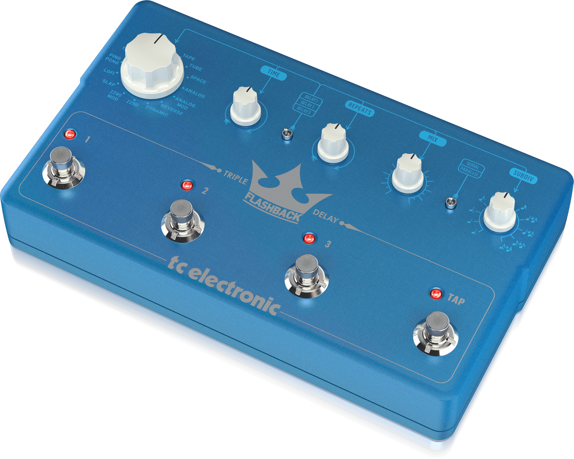 TC Electronic Flashback Triple Delay Efekt typu delay