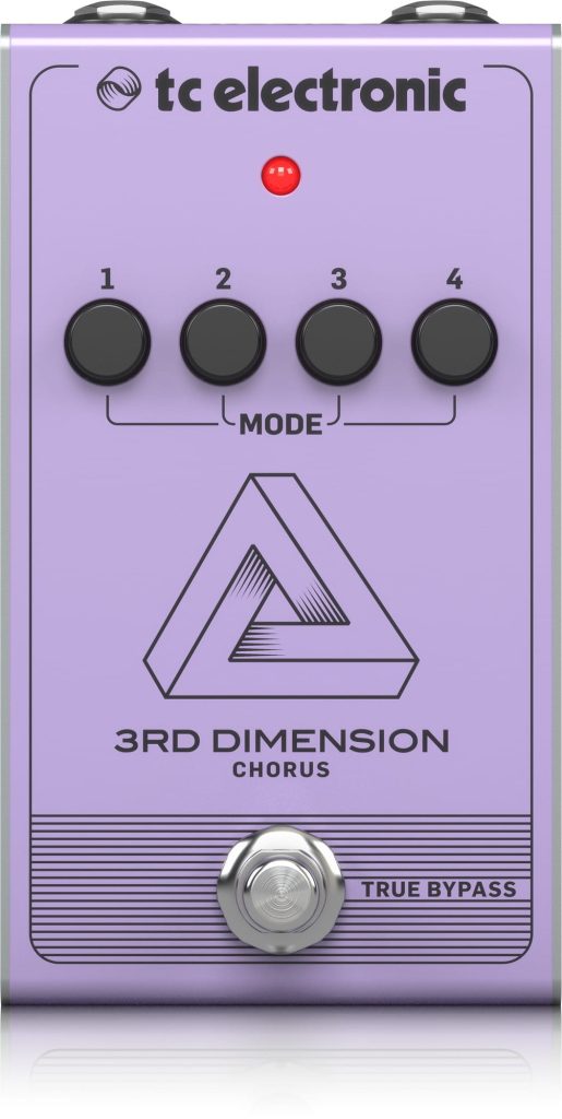 TC Electronic 3RD Dimension Chorus Efekt typu chorus