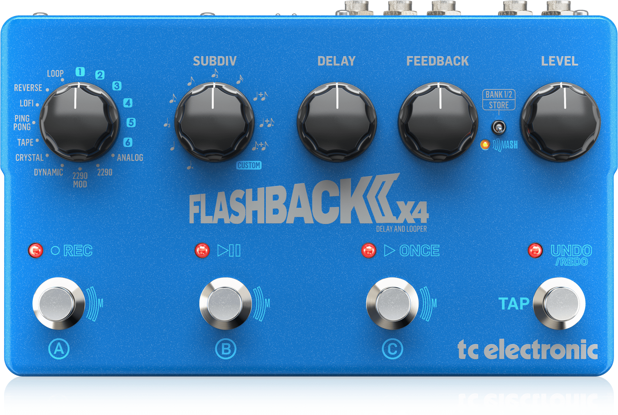 TC Electronic Flashback 2 X4 Delay Efekt typu delay