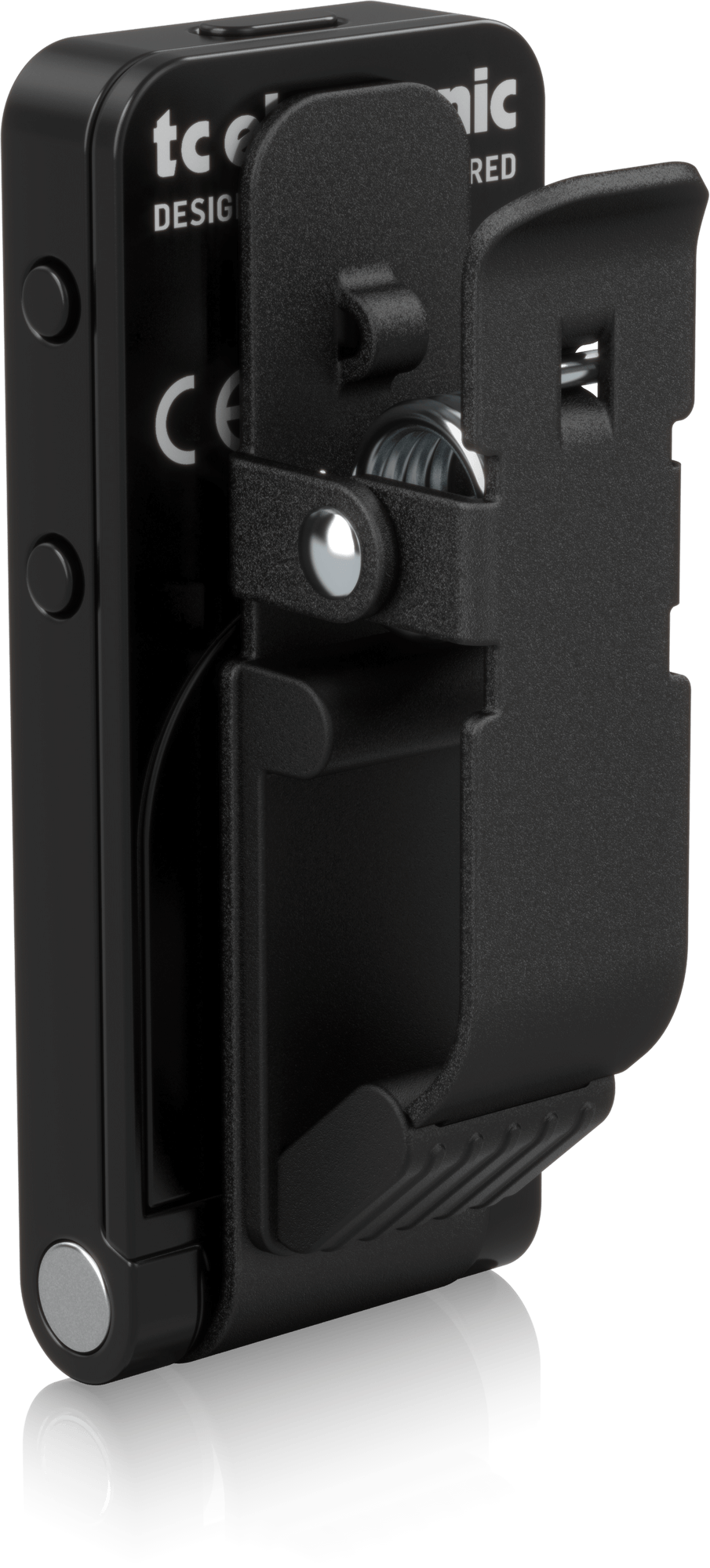 TC Electronic PolyTune Clip Black Tuner gitarowy na klipsie czarny