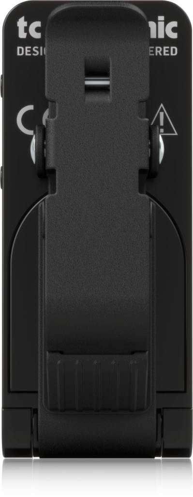 TC Electronic PolyTune Clip Black Tuner gitarowy na klipsie czarny