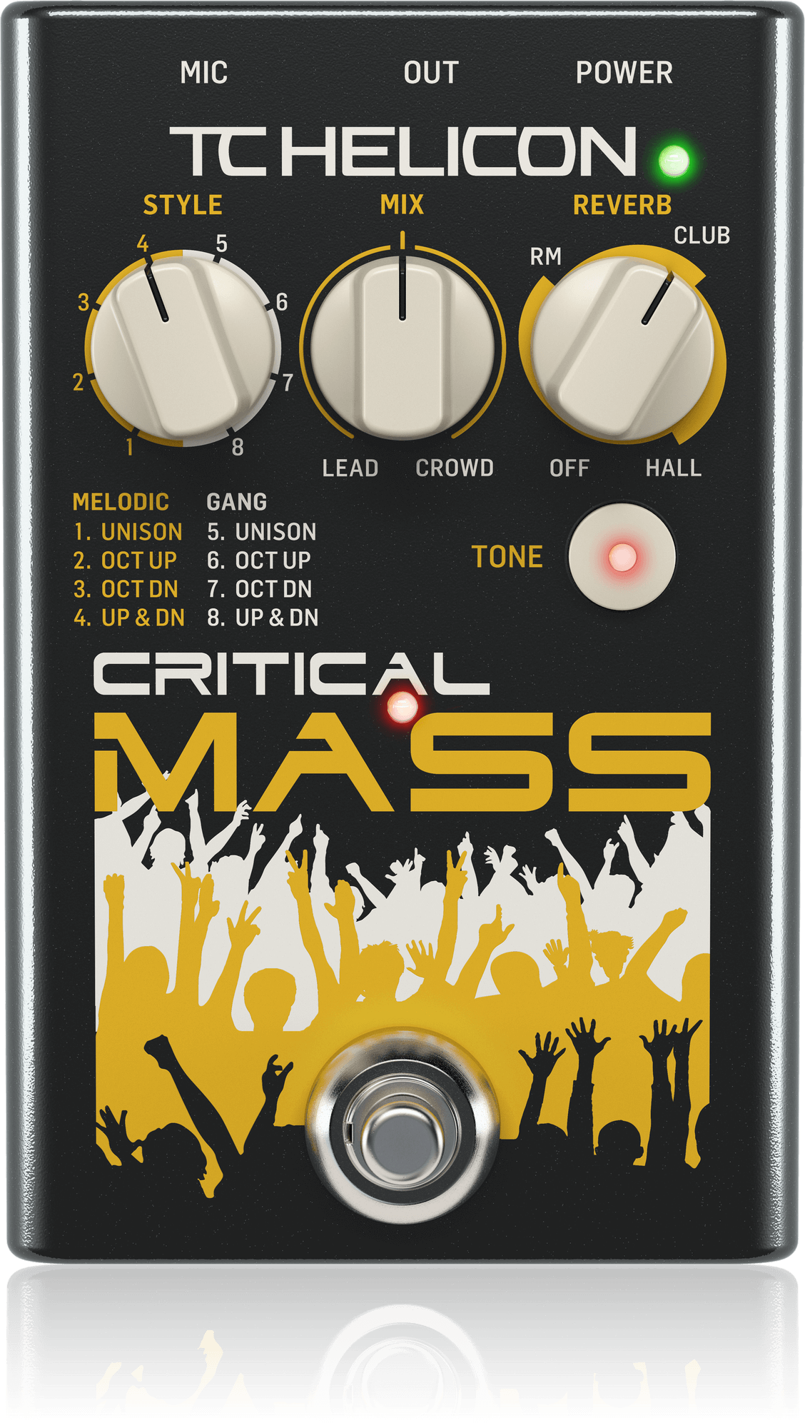 TC Helicon Critical Mass Reverb/Tone