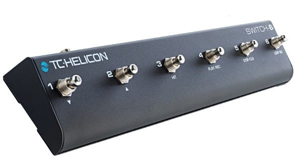 TC Helicon Switch-6 Kontroler nożny do procesora wokalowego/gitarowego