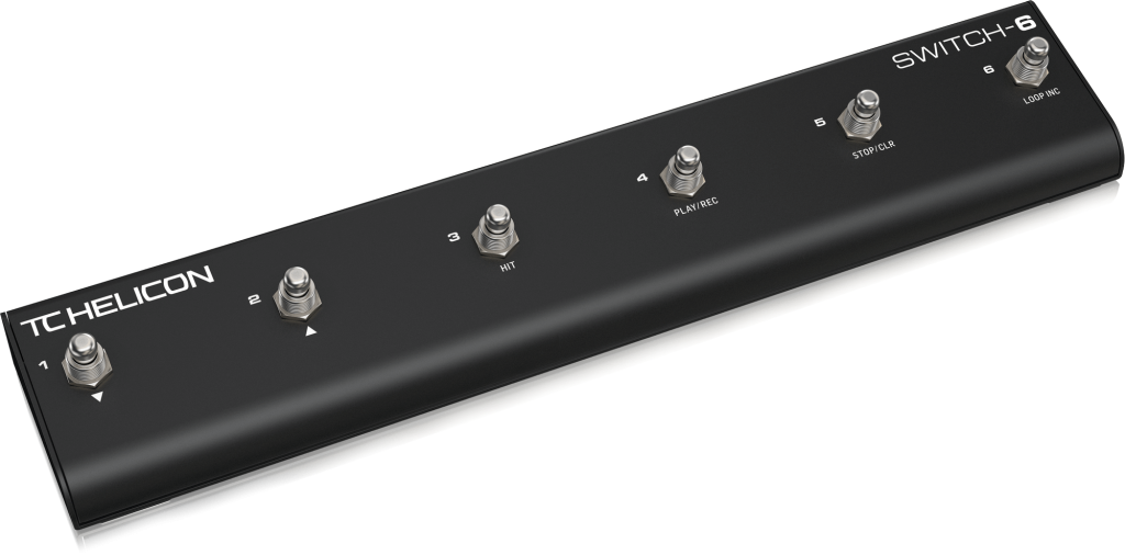 TC Helicon Switch-6 Kontroler nożny do procesora wokalowego/gitarowego