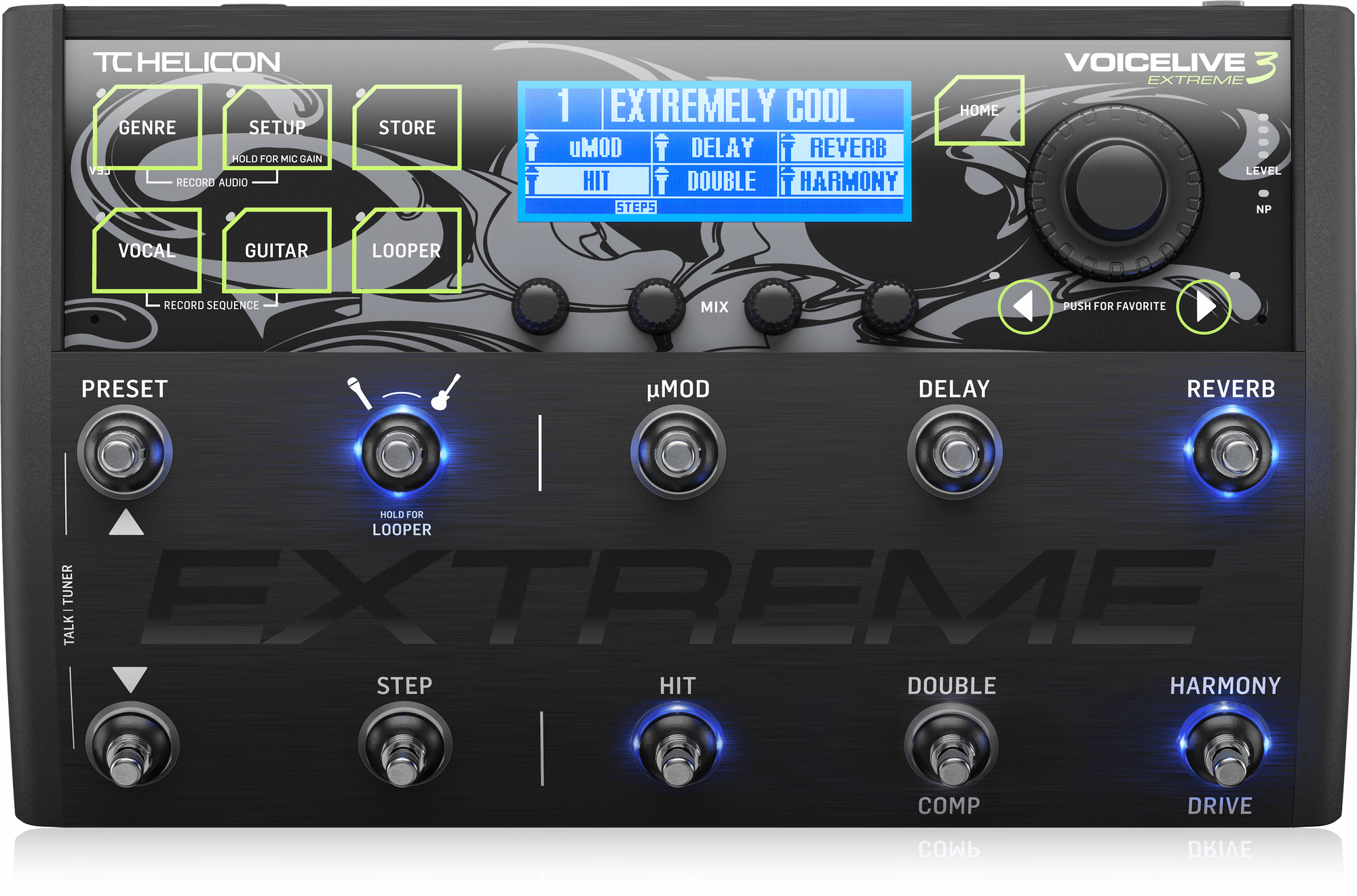 TC Helicon VoiceLive 3 Extreme Multifekt gitarowo-wokalowy/looper