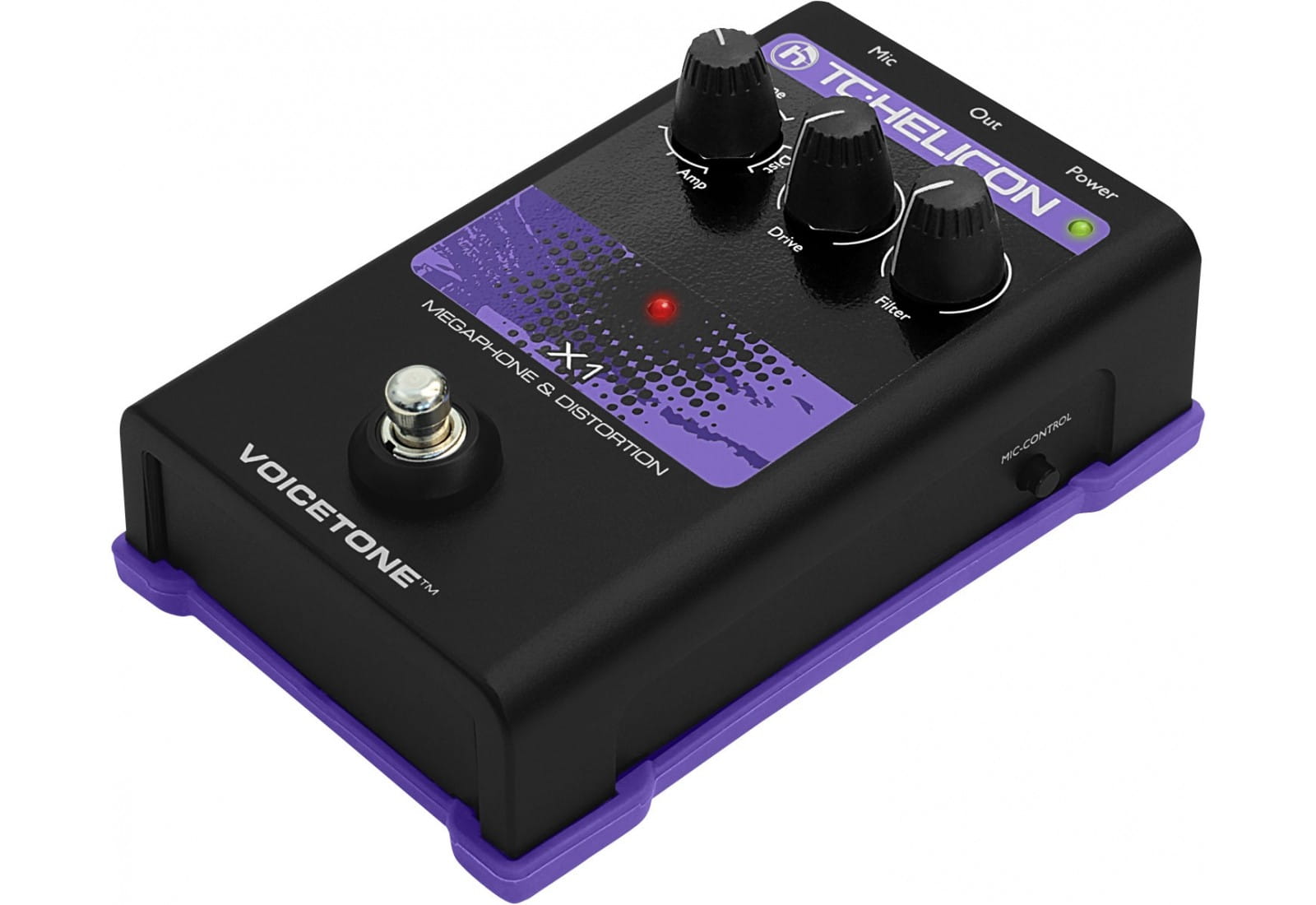TC Helicon VoiceTone X1 Efekt Megafon/Distortion
