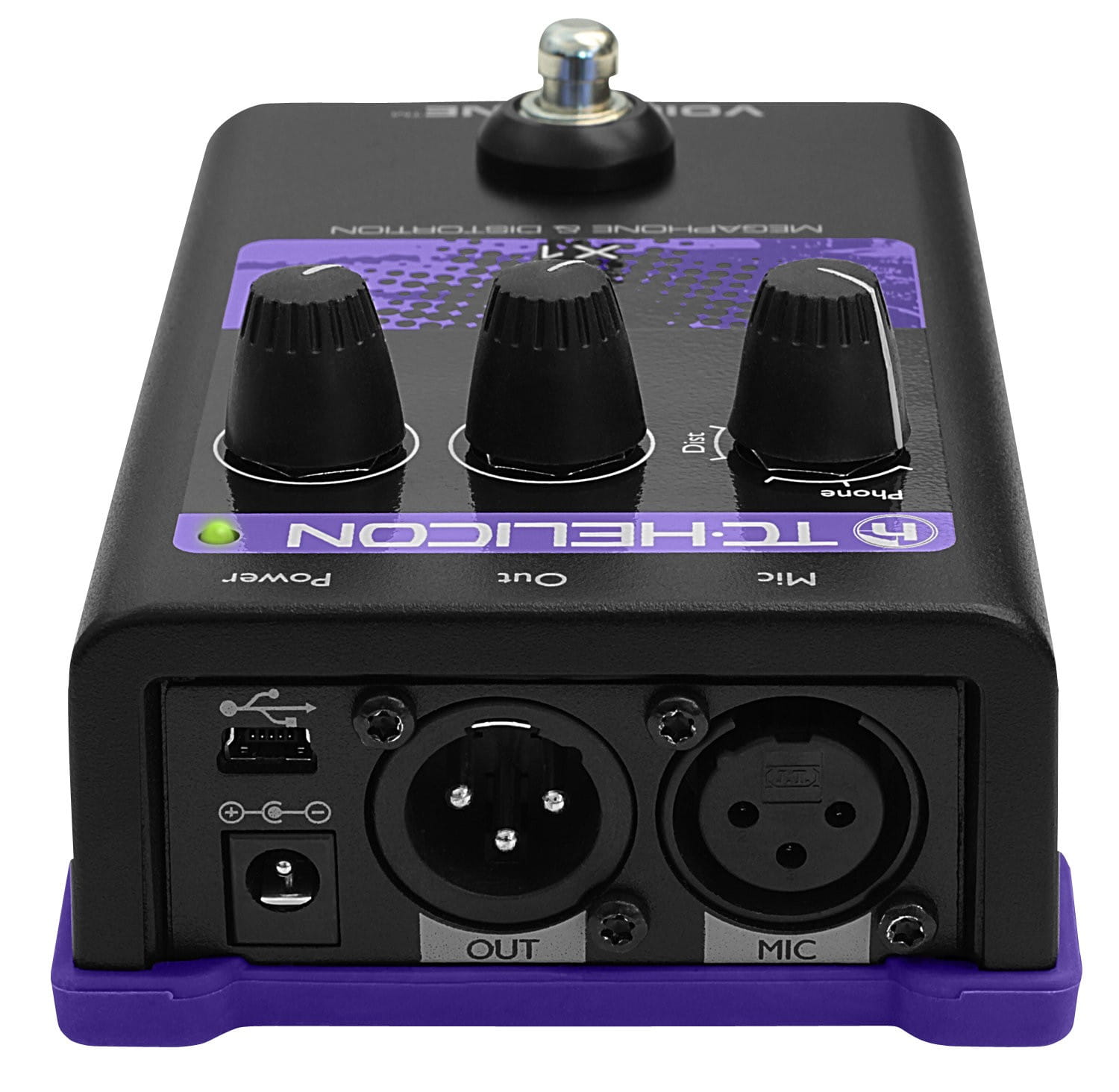 TC Helicon VoiceTone X1 Efekt Megafon/Distortion