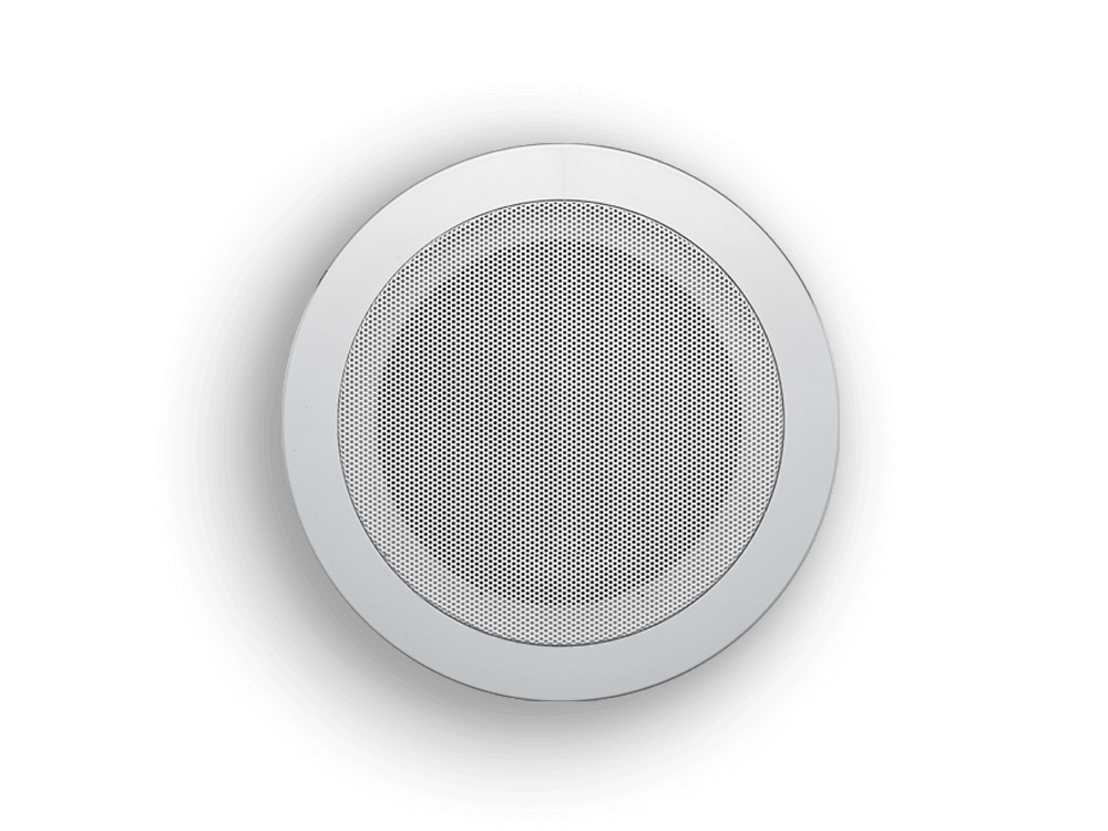 FBT AC CSL 520TIC Głośnik sufitowy z tworzywa ABS - 5"+1/2" - 20/10/5/2,5W/100V/70V - biały RAL9016